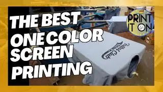 easy  automatic machine screen printing job #appareldesign #screenprinting #screenprintinglife