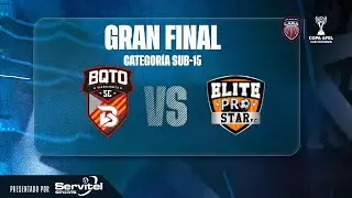 GRAN FINAL COPA AFEL SUB 15 / BARQUISIMETO SC VS ELITE PRO START