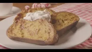 This eggnog french toast makes the perfect holiday brunch