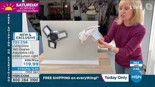 Living Glow 360Degree Adjustable LED 6000 Lumen Light