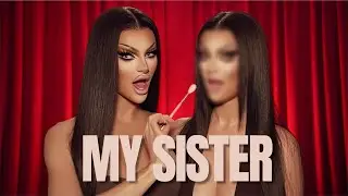 Putting My BIOLOGICAL SISTER In DRAG...