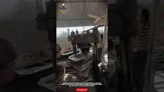 Semi-Automatic Brick Molding Machine | Sand & Cement Brick Production Process  #toolmancrew #tools