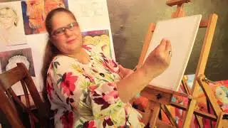 Art lesson for the Deaf Kids in ASL. 01