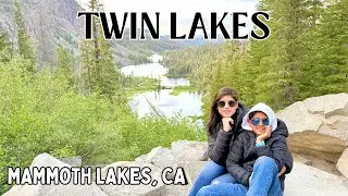 Exploring the Magical Twin Lakes in Mammoth | Scenic Views, Waterfalls & Nature Vibes 🌲🏞️