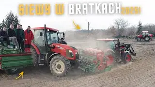 Siewy&Nawozy&Uprawa 2025 w Bratkach!| Kubota | Landini | Zetor | Agro Masz |Oporowo!