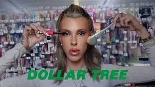 Full face of Dollar Tree Makeup and girl I'm SHOOK..