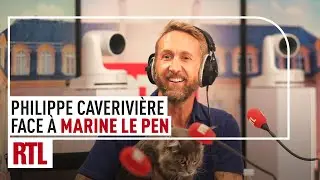 Philippe Caverivière face à Marine Le Pen