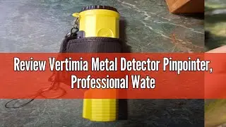 Review Vertimia Metal Detector Pinpointer, Professional Waterproof Handheld Pin Pointer Wand, 3 Mode