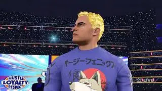 WWE 2K25 happyk101 Entrance With WWE Premium Title After Royal Rumble 2026 At WWE Smackdown! 2-6-26