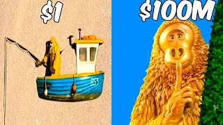Animaci&oacute;n Stop Motion de $1 vs $100,000,000