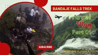 Bandaje Falls Trek | Trekking in Karnataka | Vlog 20 | #bandajefalls #falls #trekking #friends