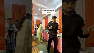 strangers Wedding Without Invitation 🤫 #short #viralvideos #wedding