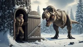 80-Year-Old MAn Lives In A Tree And Escapes From A Tyrannosaurus | Extreme Yakutia survival