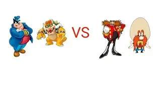 mugen peg-leg pete/Bowser vs dr eggman/Yosemite sam part 2/2