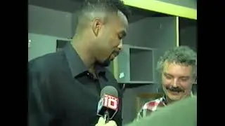 Charles Oakley Interview (1994) KZTV - Corpus Christi, Texas - NBA New York Knicks @ San Antonio