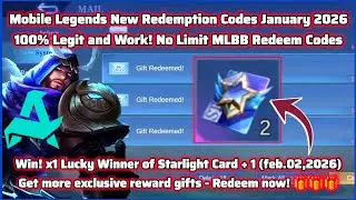 No Limit Mobile Legends Redeem Code January 26, 2026 - free Starlight Card for my upcoming giveaway