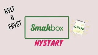 SMAKBOX Nystart #unboxing