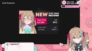 Neuro-Sama reviews her world record Hypetrain image