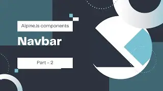 #2 Navbar in alpinejs and tailwindcss