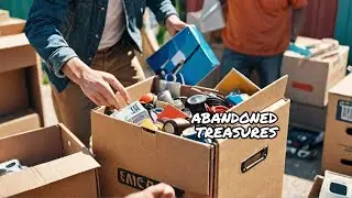 Abandoned Storage Unit and Genevas Yard Sale Unboxing