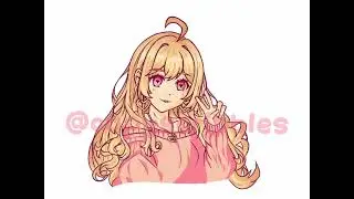 Designing shop stickers Pt. 2! Finally finished sticker 1 ☀️