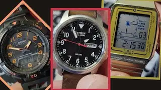 Что такое рабочие часы? &mdash; Обзор Casio Tough Solar, Citizen BM8180-03E, переиздание Timex Q