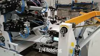 400mm automatic two color printing napkin tissue machine