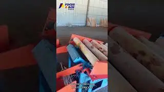 Fully-Automatic Veneer Peeling Production Line #machine #wood #veneer #plywood #plywoodmachine