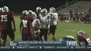 Sports Friday Week Three - Buhach Colony at Weston Ranch Highlights
