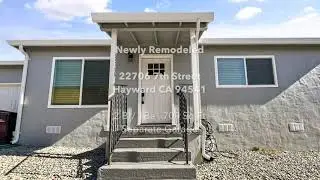 22706 7th Street Hayward Triplex Unit #3 2bed/ 1bath +700 SF | AVAILABLE IMMEDIATELY MOVE-IN