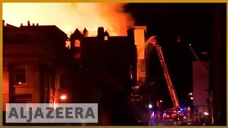 🏴󠁧󠁢󠁳󠁣󠁴󠁿'Heartbreaking': Fire consumes Glasgow School of Art for second time | Al Jazeera