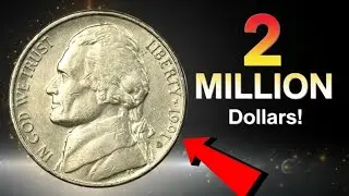 1991-D Jefferson Nickel Worth $2 Million? | Rare U.S. Five Cents Coin Explained!