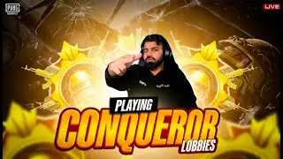 PUBGM LIVE 🔴CONQUEROR LOBBIES ONLY | HDR #bgmilive #verticallive #pubglive