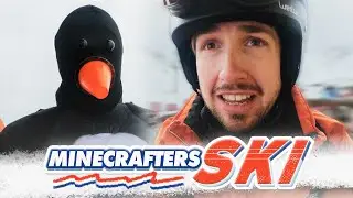 Grian Chased Me Down a Mountain. ⛷️ Minecrafters Ski ft. Joel, Gem & Jim!