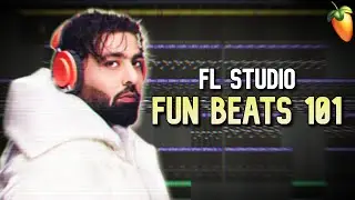 How I make FUN Beats in FL STUDIO (Don't Overthink It)