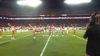 Miami Hurricanettes Dance Team Pregame
