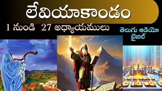 లేవియాకాండం 1 నుండి  27 అధ్యాయములు - DKMC #DKMC - Telugu Audio Bible