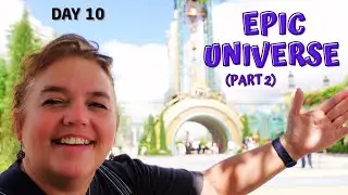Epic Universe Vlog Day 10 (Part 2) | Dark Universe, Harry Potter Food & Family Fun