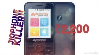 Micromax Bharat-1! Jiophone Killer!! In less than 1 min.