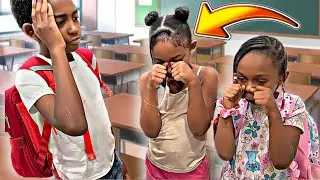 THE CURRY KIDS FIRST DAY AT THEIR NEW SCHOOL (THEY CRIED)