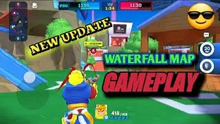 Frag New Update!! New Character!! Waterfall Map Gameplay!!