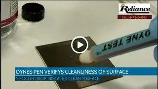 USING ACCU DYNES TEST PEN TO TEST CLEANLINESS