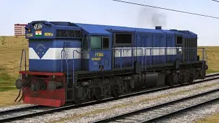 BRW IZN WDM-3D #11344 Realistic Locomotive For MSTS Open Rails