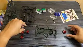 TIME LASPED BUILD THIRD PARTY MINI 4WD TAMIYA KW