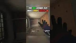 THIS NEW GRENADE TECH MAKES BANDIT USELESS 🤯 #rainbowsixsiege #r6s #r6tips #shorts  #gaming