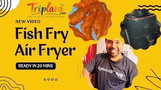 Oil Less Fish Fry Air Fryer Recipe | 20 mins | Healthy Fry | Telugu #airfryer #fish #shankara #video