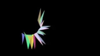 Scintillating scotoma simulation