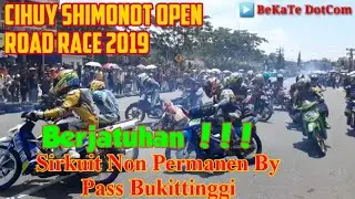 Full Kompilasi Crash dan Kecelakaan Bukittinggi Open Road Race 2019
