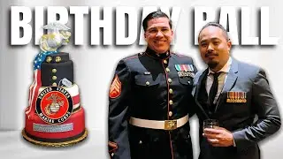 I Went to Marine Corps Ball | VLOG