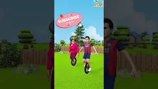 Unicycle Challenge! Who's the Best Rider #Scary Teacher #animation#familyfun #funny